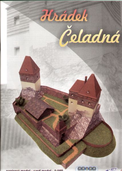 Burg Celadna  aus dem Jahr 1428  1:160