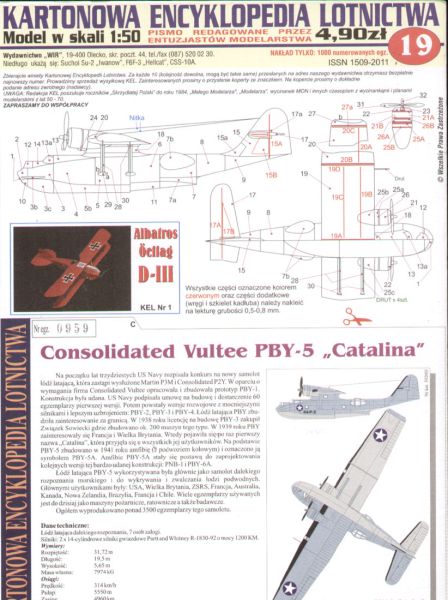 Consolidated Vultee PBY-5 Catalina der US-Navy 1:50
