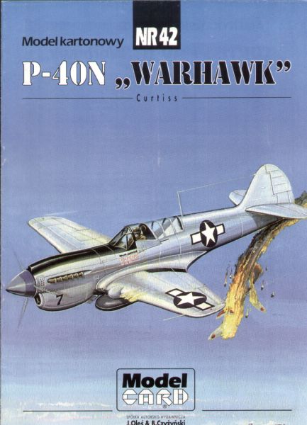 Curtiss P-40N Warhawk der USAAF 1:33 übersetzt