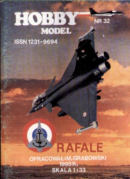 Dassault RAFALE C französischer Armée de l'Air 1:33 übersetzt REPRINT