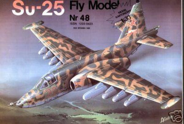 sowjetisches Erdkampfflugzeug Suchoj Su-25 Frogfoot 1:33 übersetzt