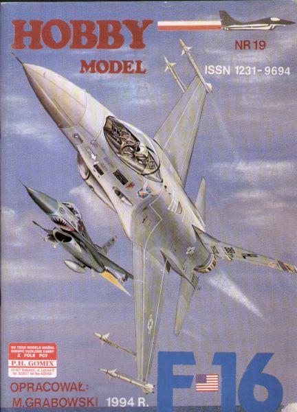 F-16 Fighting Falcon "Wild Weasel" der USAAF 1:33 übersetzt, Oryginalausgabe