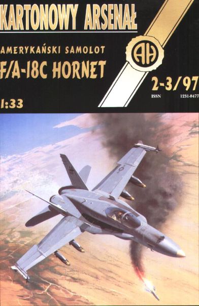 F/A-18C Hornet (USS Saratoga, Golfkrieg 1991) 1:33