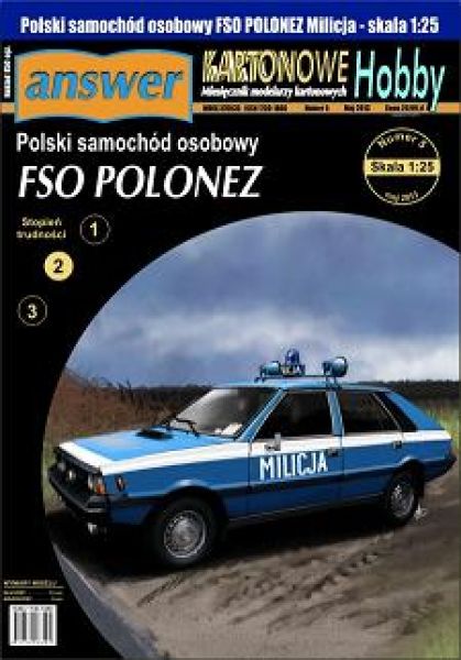 FSO Polonez Coupe Miliz-Streifenwagen (1978) 1:25