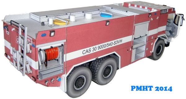 Feuerwehrfahrzeug CAS 30 TATRA 815-7 6x6 1:32
