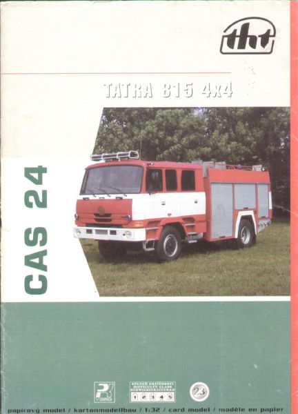 Feuerwehrwagen Tatra 815 4x4 Cas24 1:32