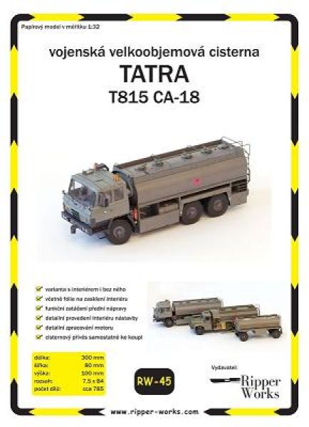 Flugplatz-Tankwagen Tatra T815 CA-18 1:32