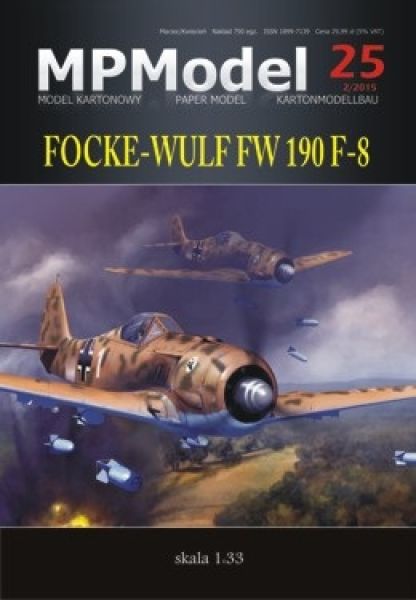 Focke Wulf Fw-190 F-8 (Italien, Spätsommer 1944) 1:33