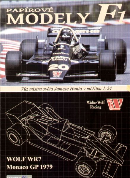 Formel 1.-Bolid Wolf WR7 Ford (James Hunt, 1979) 1:24