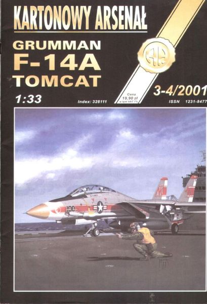 Grumman F-14A Tomcat (USS Enterprise) 1:33 übersetzt