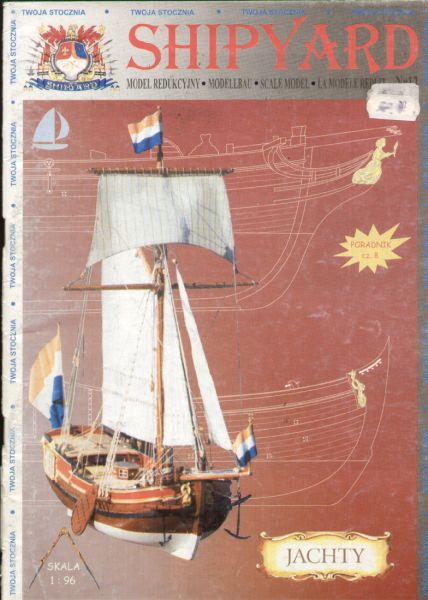 HMS Chatham & holländische Segeljacht 1:96 übersetzt
