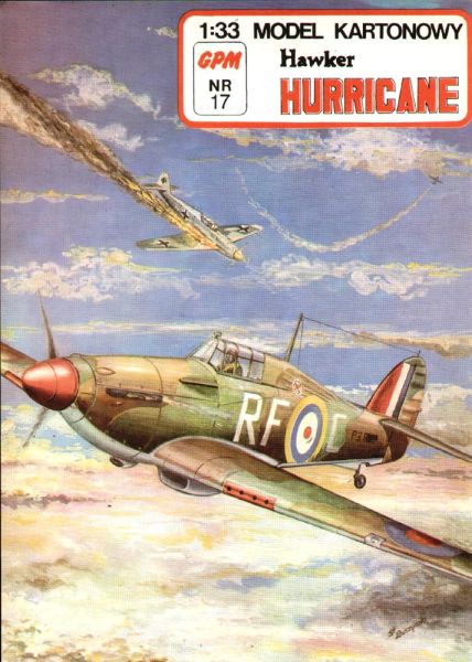 Hawker Hurricane Mk I der RAF 1:33 (GPM 017 Erstausgabe)