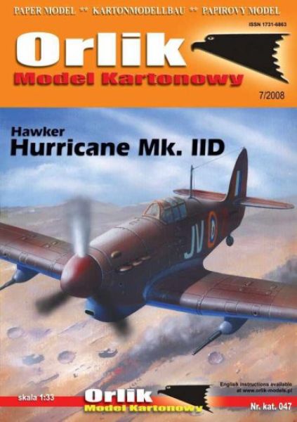 Hawker Hurricane Mk.IID "Tank Buster" (RAF, Nordafrika) 1:33