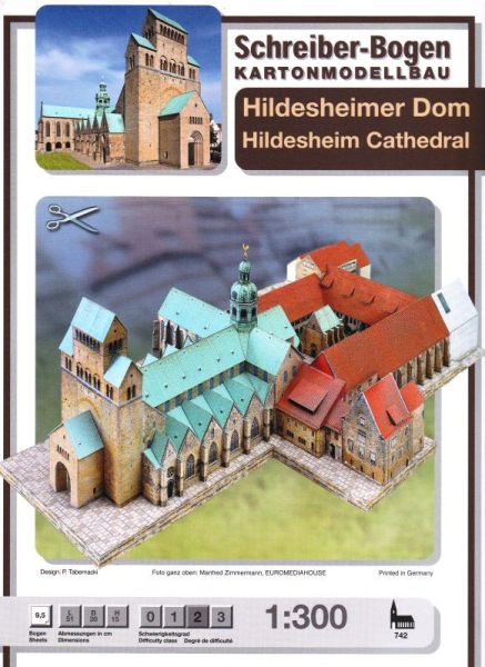 Hildesheimer Dom 1:300 deutsche Anleitung