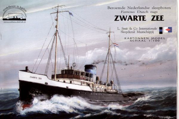 Hochsee-Schlepper Zwarte Zee III (1948) 1:100 übersetzt