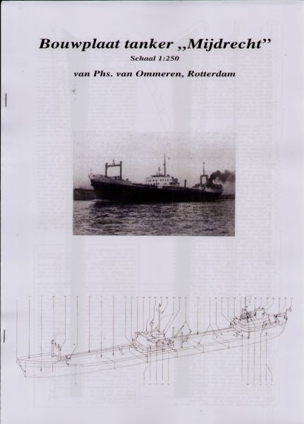 Holländischer Tanker MIJDRECHT, Bj.1931 1:250 einfach