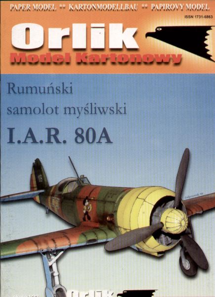 IAR-80A (Luftverteidigungsbezirk Raffinerie Ploesti, 1930er) 1:33