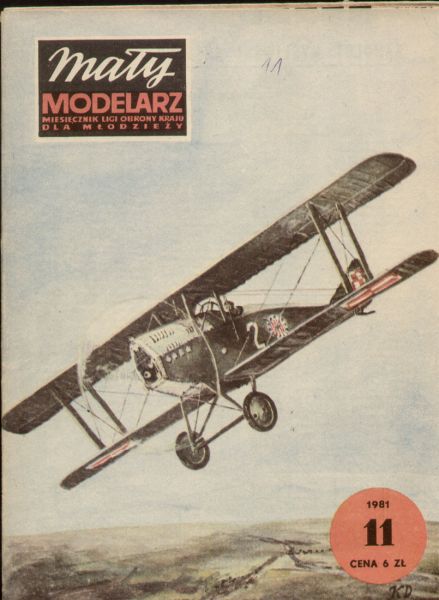 Jagdflugzeug Ansaldo I A Barilla Poln. Luftwaffe (1919) 1:33
