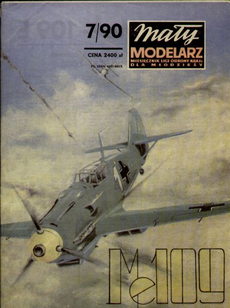Jagdflugzeug Messerschmitt Me-109E 1:33