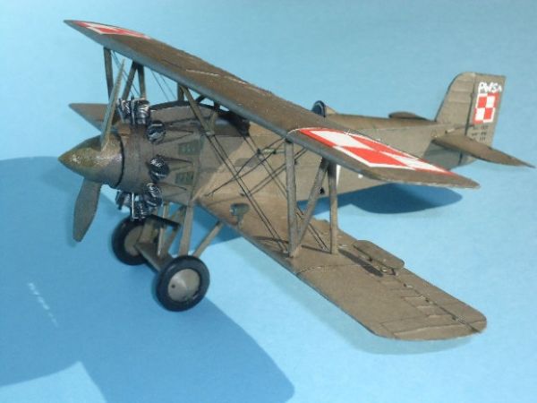 Jagdflugzeug PWS-A (Avia BH-33) von 1934 1:33 übersetzt