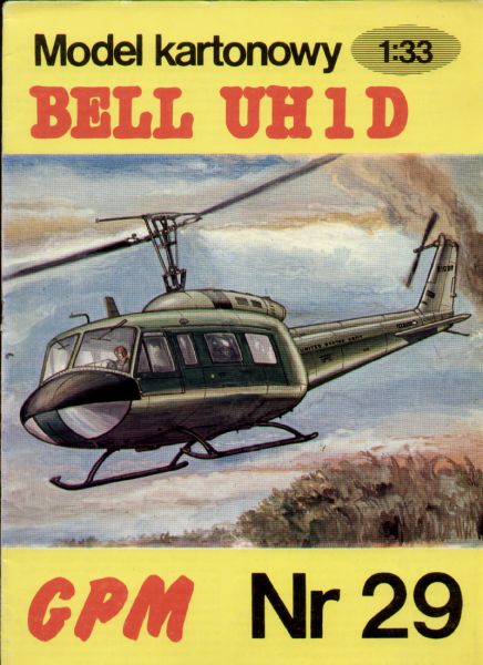Kampfhubschrauber Bell UH-1 Iroquois (Vietnamkrieg) 1:33