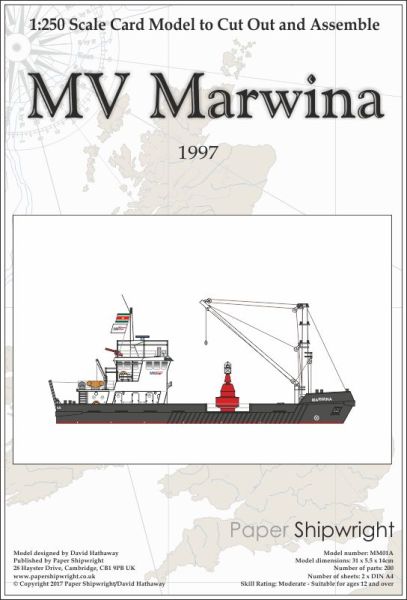 Kleiner Bojen-Tender MV Marwina (Suriname, 1997) 1:250