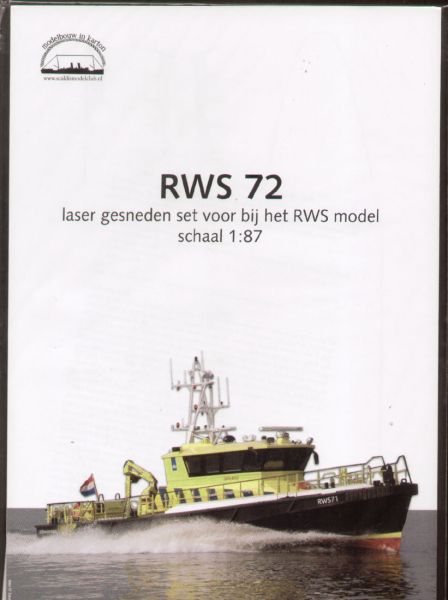 LC-Detailsatz für Niederländisches Küstenschutzboot RWS 72 der Rijkswaterstaat 1:87