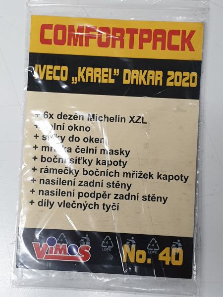 LC-Zusatzset für Iveco "Karel" - Dakar 2020 eine Saison 2019 / 1:32 / Vimos Verlag Nr. 40