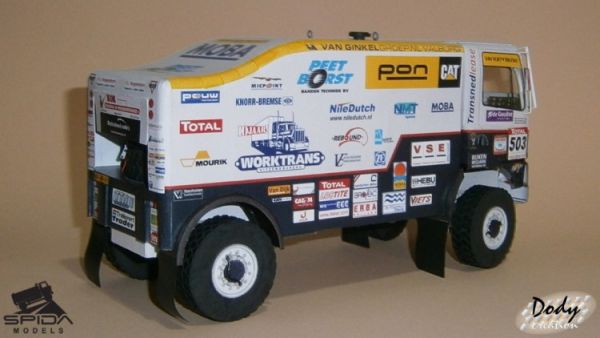 LKW-Rennwagen – Ginaf X2222 (Dakar-Rally 2009) 1:32