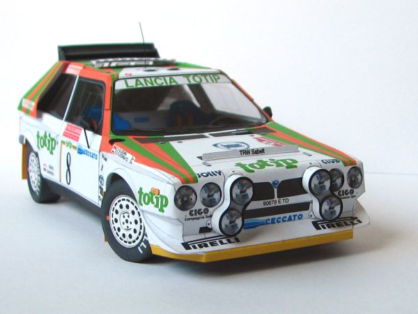 Lancia Delta S4 (Rallye San Remo 1986) 1:24