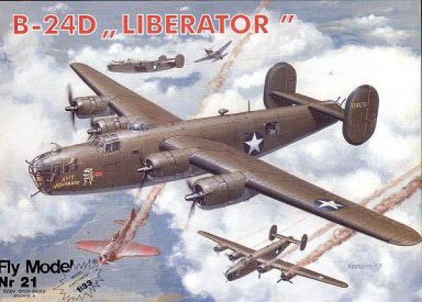 Langstreckenbomber Consolidated B-24D Liberator 1:33 übersetzt (3.Ausgabe)