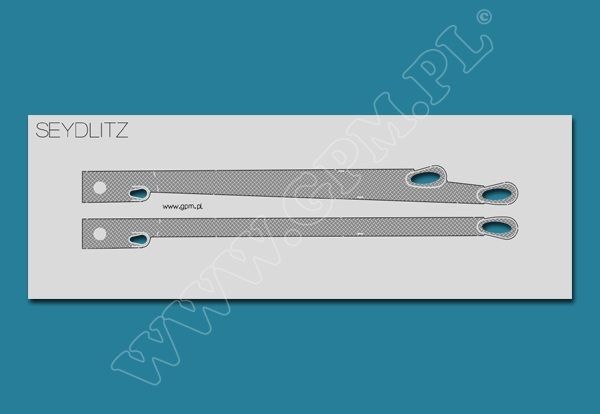 Lasercutsatz (Reling + präzise Details) sms Seydlitz 1:200 (GPM Nr.312)