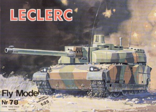 Leclerc Giat - französischer Panzer der 3.Generation 1:25 ANGEBOT