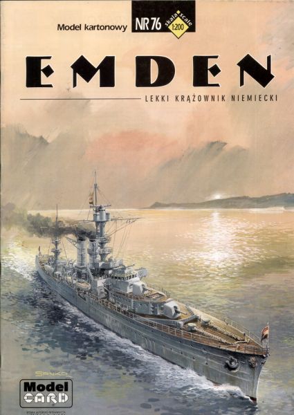 Leichtkreuzer Emden III (1943) 1:200