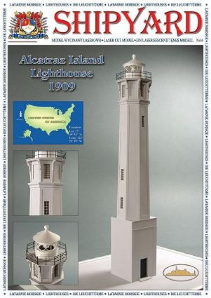 Leuchtturm Alcatraz Island Lighthouse (1909) 1:72 übersetzt