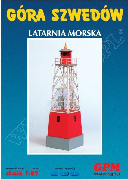 Leuchtturm Gora Szwedow auf der Halbinsel Hela/Hel 1:87 (H0)