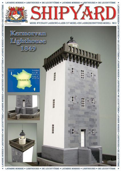 Leuchtturm Kermorvan (1849) 1:72 übersetzt