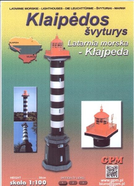 Leuchtturm Klaipeda / Litauen 1:100 inkl. LC-Spanten-/Detailsatz