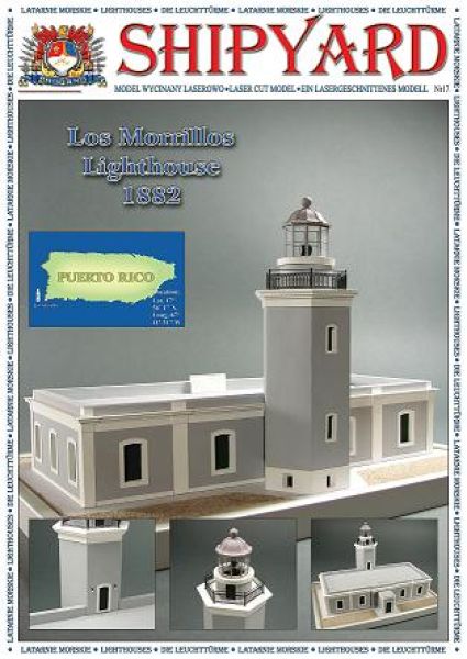 Leuchtturm "Los Morrillos" Puerto Rico (1882) 1:72 übersetzt