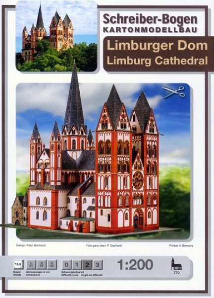 Limburger Dom 1:200 deutsche Anleitung