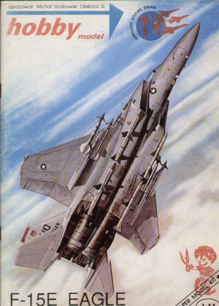 McDonell Douglas F-15E Strike Eagle 1:33 Erstausgabe übersetzt REPRINT