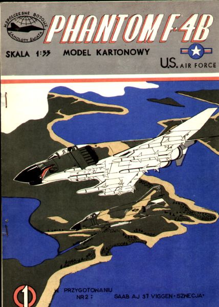 McDonell-Douglas F-4B Phantom 1:33  HobbyModel Nr.001