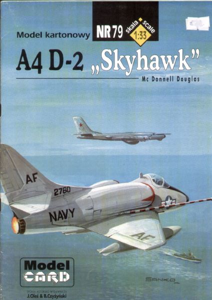 McDonnell Douglas A-4D-2 Skyhawk 1:33 Übersetzt