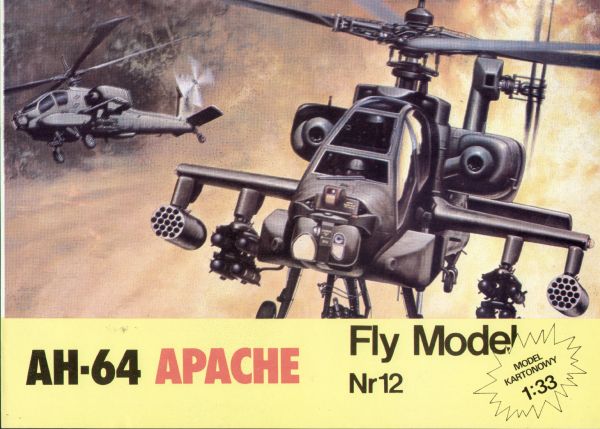 McDonnell Douglas AH-64 Apache 1:33 Originalausgabe übersetzt