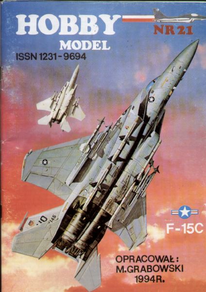 McDonnell Douglas F-15C Eagle 1:33 übersetzt REPRINT