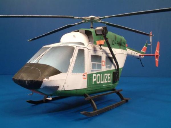 Mehrzweckhubschrauber MBB / Kawasaki BK 117 Eurocopter 1:24 deutsche Anleitung