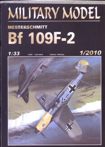 Messerschmitt Bf-109 F-2 (Werner Mölders) 1:33 extrem, übersetzt!