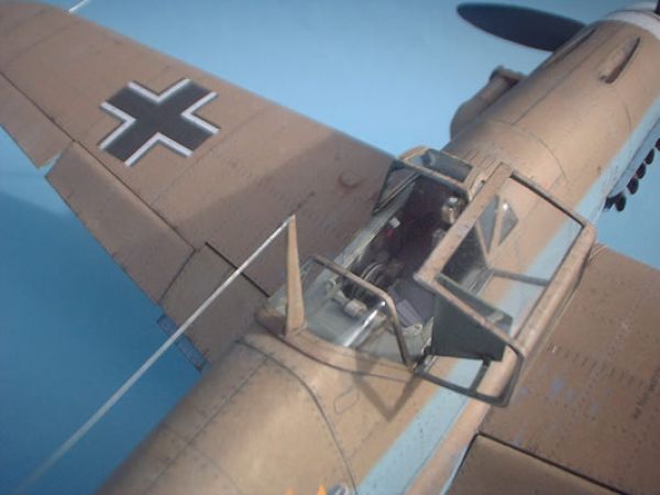 Messerschmitt Bf-109 F-4 Trop (1942, Libyen) 1:33 übersetzt