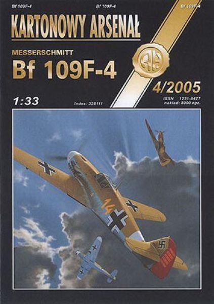 Messerschmitt Bf-109 F-4 Trop (1942, Libyen) 1:33 übersetzt