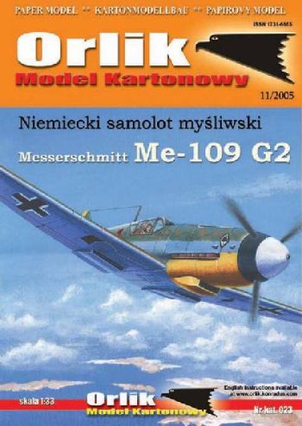 Messerschmitt Me-109 G-2 des 5. JG 53 (Italien, 1943) 1:33